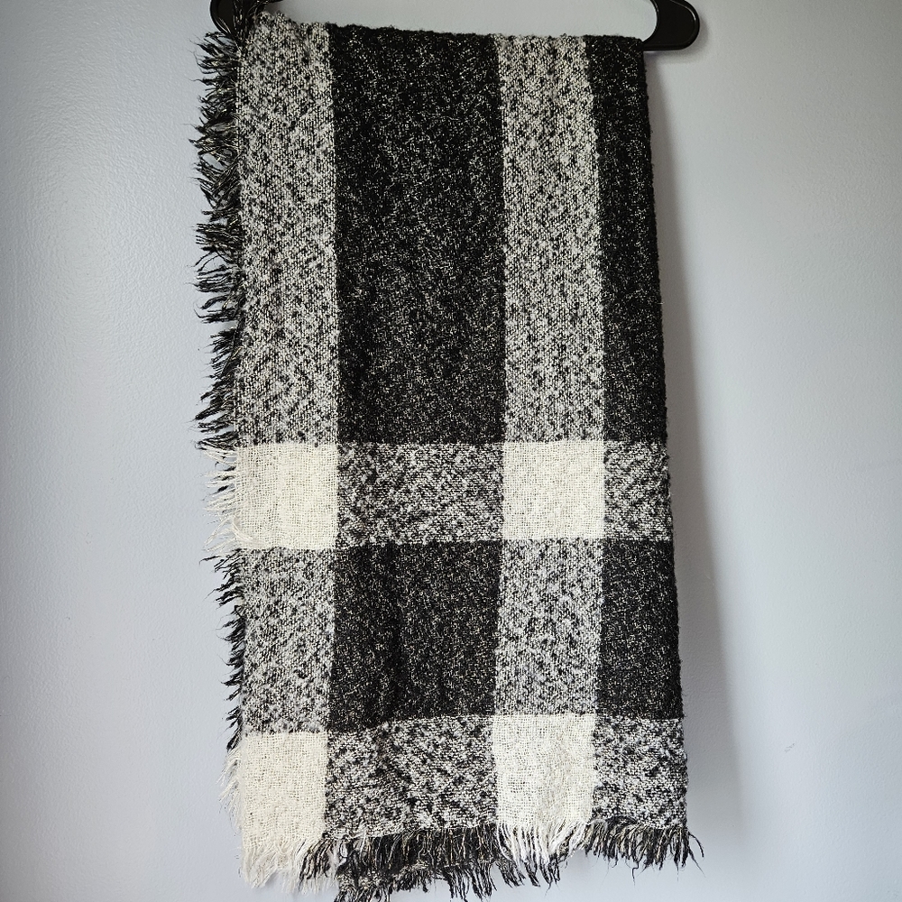 Plaid Blanket Scarf